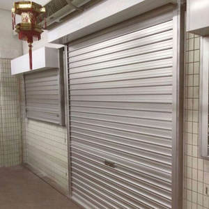 <span class=keywords><strong>Volet</strong></span> <span class=keywords><strong>roulant</strong></span> vertical isolé automatique en aluminium résidentiel enroulant pour porte de garage porte de sécurité enroulable en métal - Product Image 6