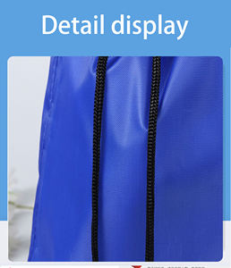 Individuelles Logo wasserdichte Nylon-Polyester 210D Werbeaktion Fitness-Rehabilitationsstudio-Schleppband-Rucksäcke Schleppband schwarze Sport-Nylon-Taschen Tasche Logo - Product Image 4