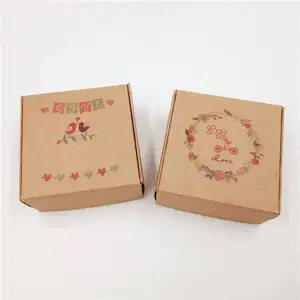 Пользовательские печатные бумажные коробки для упаковки мыла, картонная упаковка из крафт-бумаги