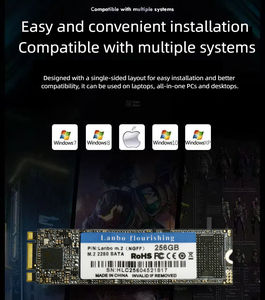 جهاز كمبيوتر محمول/سطح مكتب داخلي NGFF نظام Ssd Sata 64 جيجابايت/متر مربع جيجابايت/صليب/1 ميغابايت/1 ميغابايت <span class=keywords><strong>2</strong></span> و sd و NGFF داخلي لأجهزة الكمبيوتر المحمول/سطح المكتب - Product Image 6