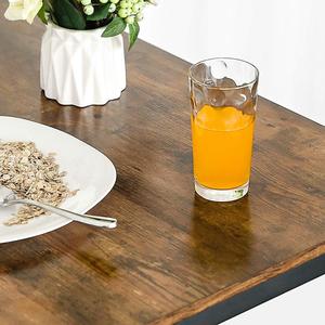 <span class=keywords><strong>Mesa</strong></span> de comedor marrón <span class=keywords><strong>con</strong></span> 2 taburetes, muebles de comedor, venta al por mayor - Product Image 5