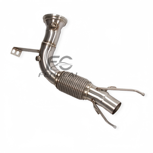 Tuyau d'<span class=keywords><strong>échappement</strong></span> en acier inoxydable pour BMW <span class=keywords><strong>Mini</strong></span> <span class=keywords><strong>Cooper</strong></span> <span class=keywords><strong>S</strong></span>/JCW <span class=keywords><strong>F56</strong></span> B48 2.0T 2017-2023, tuyaux d'<span class=keywords><strong>échappement</strong></span>, convertisseur catalytique à haut débit - Product Image 3