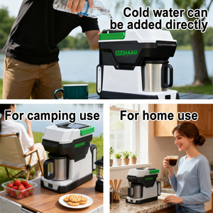 เครื่องชงกาแฟแบบหยดแบบพกพาประหยัดพลังงานแบตเตอรี่20V ระดับเป็นมิตรกับสิ่งแวดล้อมสำหรับใช้ในครัวเรือน - Product Image 4