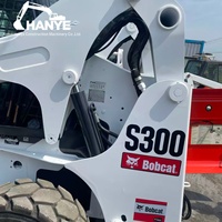 Gebrauchter Bobcat S300 Kompaktlader mit Niedriger Betriebsstundenzahl, Originales Hydrauliksystem für Bau, Landschaftsbau und Landwirtschaft