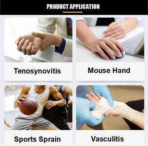 Guantes de compresión para <span class=keywords><strong>artritis</strong></span> El mejor guante con infusión de cobre para la <span class=keywords><strong>artritis</strong></span> <span class=keywords><strong>Manos</strong></span> Artrítico Túnel carpiano sin <span class=keywords><strong>dedos</strong></span> - Product Image 6