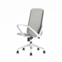 Chaise de bureau ergonomique SITSTAR avec vérin à gaz de classe 3, chaise de personnel en maille, conforme à la norme ANSI/BIFMA X5.1-2017, pour projets d'approvisionnement d'entreprise