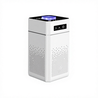 Purificateur d'air électrique 3-en-1 pour la maison, filtre HEPA, écologique, soin des allergies, des poils d'animaux, aromathérapie, fraîcheur, portable, prise EU