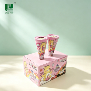 <strong>Cream</strong> Filled Mini Biscuit Cone Wafer Cone Crispy Rice Chocolate Kids Snack OEM Customizable Halal Factory Direct Since 1991 - Product Image 6