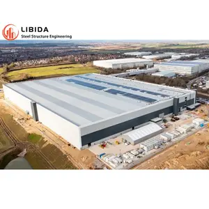 2024 Top Bán Thép Nhà Sản Xuất Kho Lạnh Lưu Trữ Hangar Kết Cấu Thép Prefab Phổ Biến Kết Cấu Thép Kho