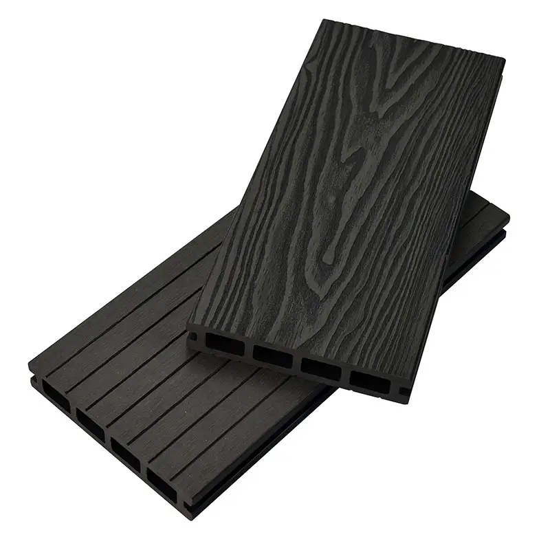 High end customized garden/terrance waterproof wood plastic composite floor decking exterior