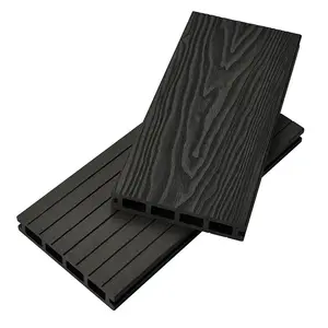 Esterno di decking composito di plastica di legno impermeabile su misura del giardino/terrance di qualità superiore
