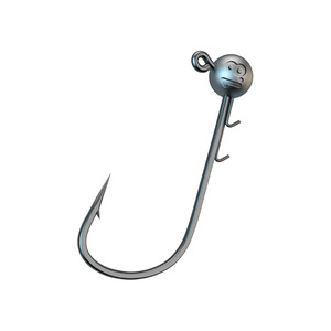 Aohu Micro Jig Head Hook 4X Strengthened Triangular Tip For Black Pit Carp Fishing Lure Hook <b>Small</b> <b>Weight</b> Lead Head Hook - Product Image 5