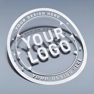 Autocollant adhésif rond en vinyle imperméable personnalisé, étiquette de produit alimentaire, impression personnalisée en feuille d'or, autocollant avec <span class=keywords><strong>code</strong></span> QR - Product Image 2