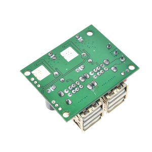 Módulo de placa Convertidora de fuente de alimentación reductora de 4 puertos USB DC 12V 24V 40V <span class=keywords><strong>a</strong></span> 5V 5A para equipo de coche de teléfono <span class=keywords><strong>MP3</strong></span>/<span class=keywords><strong>MP4</strong></span> - Product Image 6