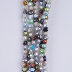 Perlas de Agua Dulce Naturales de Zhuji, 4-5 mm, Color Mixto, Orificio Lateral, Barrocas, Semi-Acabadas, para DIY - Product Image 2