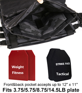 DE 10 Farben Tấm Carrier Einstellbare Tập Thể Dục Phòng Tập Thể Dục Đào Tạo Cơ Thể Tập Luyện Gewichtsweste - Product Image 4