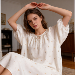 <span class=keywords><strong>Camicia</strong></span> <span class=keywords><strong>da</strong></span> <span class=keywords><strong>Notte</strong></span> di Lusso in <span class=keywords><strong>Viscosa</strong></span> a Maniche Corte per Donna, Taglie Forti, Estiva, Morbida, Ecologica, di Tendenza, Personalizzabile - Product Image 1