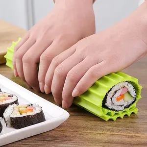 1pc <b>Silicone</b> Eco-Friendly Sushi Making <b>Tool</b> Sushi Roll Mat Seaweed Rice Vegetable Roll Machine DIY Home Sushi Restaurant Party - Product Image 3