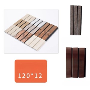 Acoustic tường đá cẩm thạch PVC Bảng điều chỉnh 3D nội thất gỗ Ốp gương eall phòng tắm không thấm nước composite tường Ốp làm bằng nhựa - Product Image 4