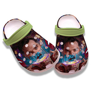 Diy लोगो बगीचा जूते महिलाओं के लिए लोकप्रिय कस्टम मोज़री मोज़री जूते ब्लैक स्पाइडर हीरो वयस्क मोज़री चप्पल - Product Image 2