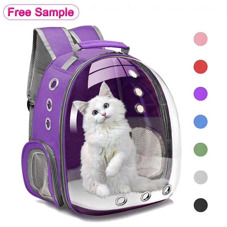 Gran oferta, mochila transpirable de alta calidad para cachorros, perros, gatos, mascotas