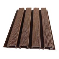 Panel de Pared Exterior Impermeable Bailibai de WPC con Protección Contra Moho, Ignífugo, Insonorizante y Aislante Térmico