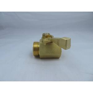 Válvula de Cierre de Latón de 3/4 Pulgadas con Conectores Rápidos, Válvula de Bola para Manguera de Jardín, Válvula de Riego, Material de Metal y ABS - Product Image 5