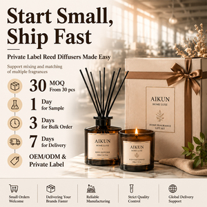 Coffret Cadeau Premium AIKUN : Ensemble de Parfums d'Ambiance avec <span class=keywords><strong>Bougie</strong></span> en Cire de Soja et <span class=keywords><strong>Diffuseur</strong></span> à Bâtonnets pour Hôtels et Décoration de Bienvenue - Product Image 6