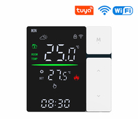 Thermostat de chauffage au sol WiFi Tuya de haute qualité avec écran LED, commande à distance par application, maison intelligente