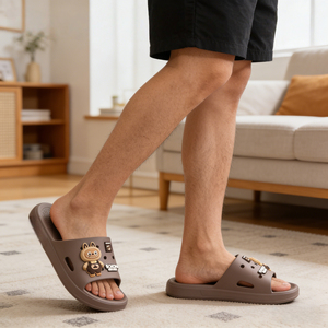Sandalias Deportivas Yearning Man Fashion, Plataforma, Punta Abierta, EVA Antideslizante, Transpirables, Impermeables, Acolchadas, para Interiores/Exteriores - Product Image 5