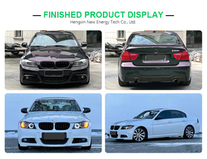Kit de Carrocería E90 Actualización Estilo Ancho MT Autopartes para <span class=keywords><strong>BMW</strong></span> Serie <span class=keywords><strong>3</strong></span> E90 <span class=keywords><strong>M</strong></span> Sport Parachoques Trasero para <span class=keywords><strong>BMW</strong></span> E90 MT 2005-2012 - Product Image 2