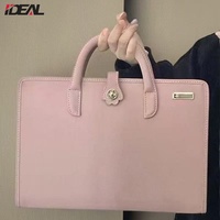 Sac et étui pour ordinateur portable en PU de style féminin, fabriqué par IDEAL Factory, pour ordinateurs portables