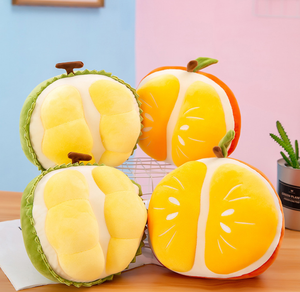 Peluche de durian <span class=keywords><strong>durio</strong></span> fruit king, juguete de felpa suave - Product Image 2