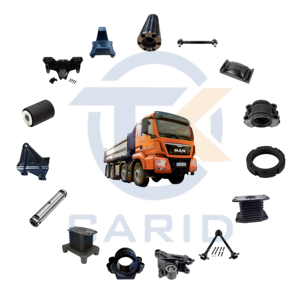 Soporte de Motor Trasero 81962100597 81962100592 81962100572 para Camión MAN TGA TGS TGX, Cojín de Goma - Product Image 3