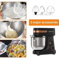 Robot pâtissier multifonctionnel Sokany 276 de marque premium, nouveau, pour pétrir la pâte, mini robot culinaire, batteur sur socle