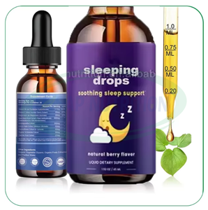 Ausreson Kräuter-Schlafmelatonin-Tropfen Extrakt aus Griffonia-Samen 60ml Kinder-Schlafmittel Reines 5-HTP Melatonin-Flüssigkeit - Product Image 2