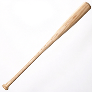 Bate de Béisbol de Madera Personalizado de 28 Pulgadas, Bate de Madera Sólida Pulida para Entrenamiento Juvenil - Product Image 1