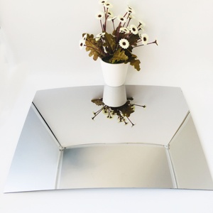 1.8mm Voiture Camion Vue Arrière Convexe Chrome Feuille Miroir <span class=keywords><strong>Verre</strong></span> - Product Image 1