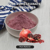 99% Zuiver HP Valia Voedingskwaliteit Granaatappel Fruitextract Oplosmiddel-geëxtraheerd Spraygedroogd Poeder Kunstmatige Teelt Vacuüm Verpakt