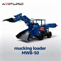 Cargadora de escombro para minería subterránea MWB-60 con accionamiento eléctrico, máquina de escoria, cargadora de roca eléctri