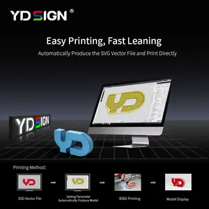 Impresora de letras 3D para señal FDM, material de impresora Industrial 3D, servicio de impresión 3d, señal
