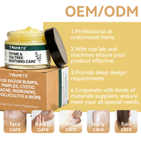 Crème hydratante visage OEM ODM à la niacinamide et aux céramides pour les boutons, l'acné cystique, la folliculite, les iritations de rasoir (tous types de peau)