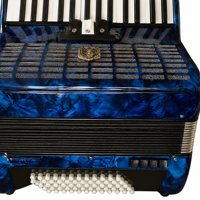 Accordéon portable professionnel à 30 touches chromatiques, 60 basses et 3 registres, instrument de musique pour performance professionnelle