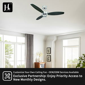 Manufacturer direct sales 6-speed high CFM silent DC motor modern <b>ceiling</b> <b>fan</b> <b>with</b> light <b>remote</b> <b>control</b>, bedroom living room cei - Product Image 5