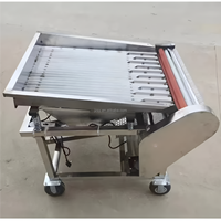 Machine commerciale de retrait de peau de soja vert humide 160 kg/h/décortiqueur Edamame frais/machine à éplucher les pois automatique