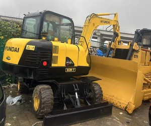Excavadora de Ruedas Hyundai 60W-7 Usada, Excavadora de Ruedas HYUNDAI 60W-7 de Corea del Sur en Venta - Product Image 3