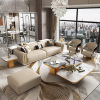 Ensemble de canapés d'angle haut de gamme au design chinois, mobilier combiné d'origine Fujian