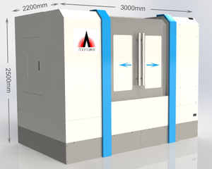Yüksek enerjili endüstriyel CT (bilgisayarlı tomografi) tarama sistemi - Product Image 3
