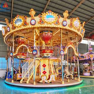 50 chỗ ngồi Carousel lễ hội sang trọng cưỡi công viên giải trí gia đình kidde ngoài trời hai tầng Carousel - Product Image 2