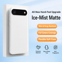 Étui magnétique mat givré pour iPhone 17, protection antichoc 360° en TPU et PC